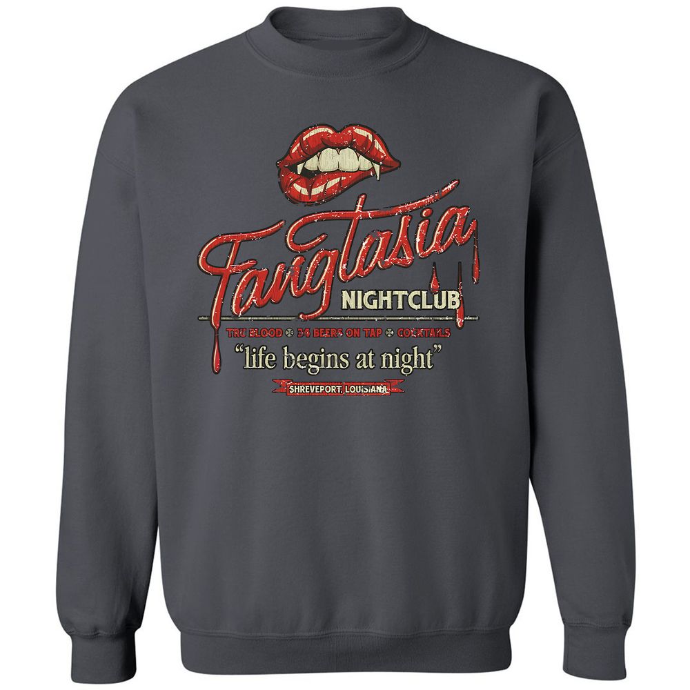Fangtasia Nightclub Vintage - Charcoal - 7
