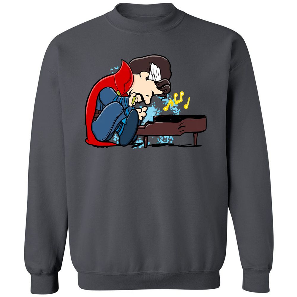 Classic Unisex Sweatshirt - RQYK4PJM - Charcoal - 7