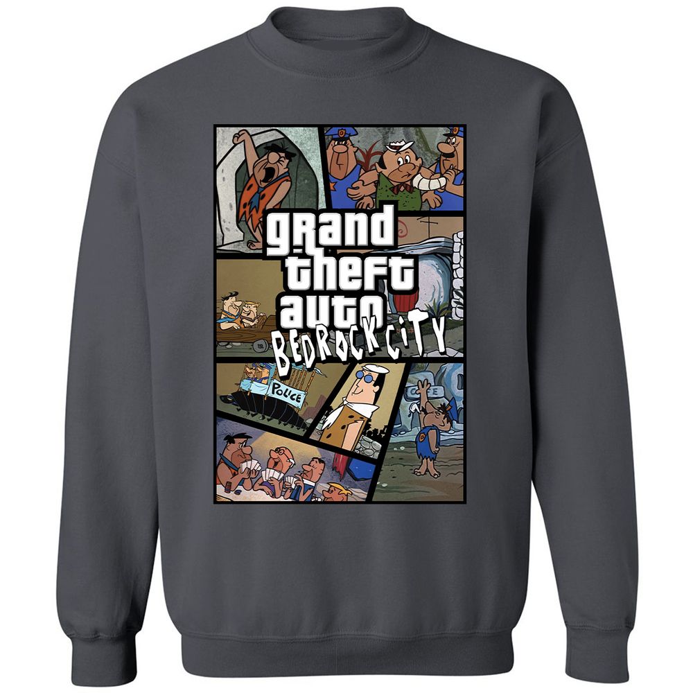 Classic Unisex Sweatshirt - QCVE921Y - Charcoal - 7
