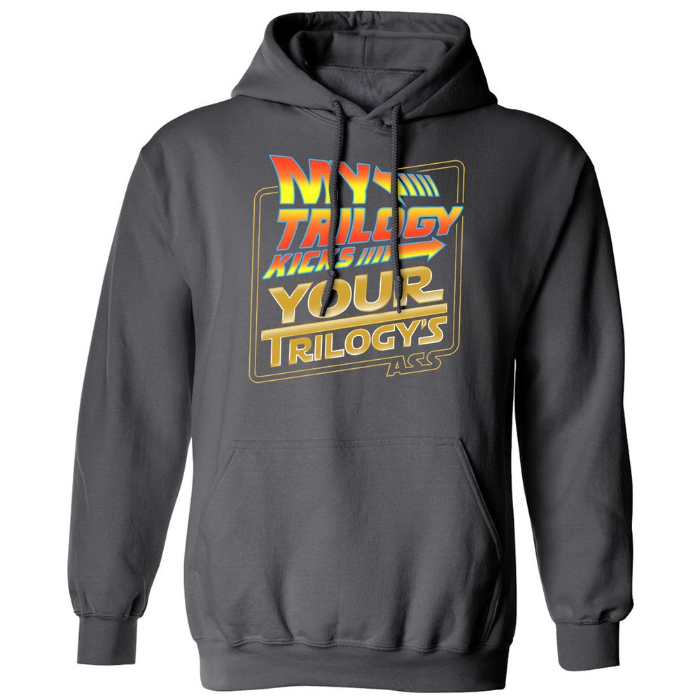 Classic Unisex Hoodie - TH94WX9E - Charcoal - 7