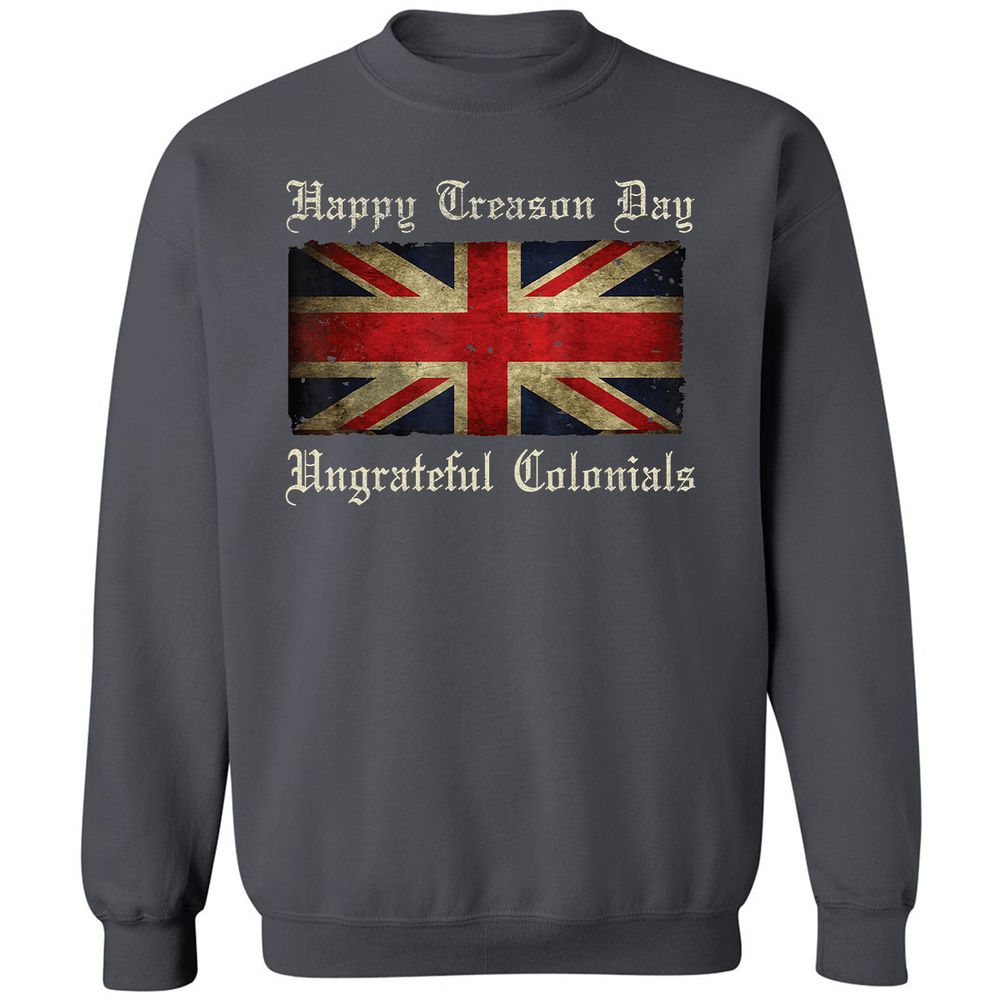 Classic Unisex Sweatshirt - 7TJETHYA - Charcoal - 7