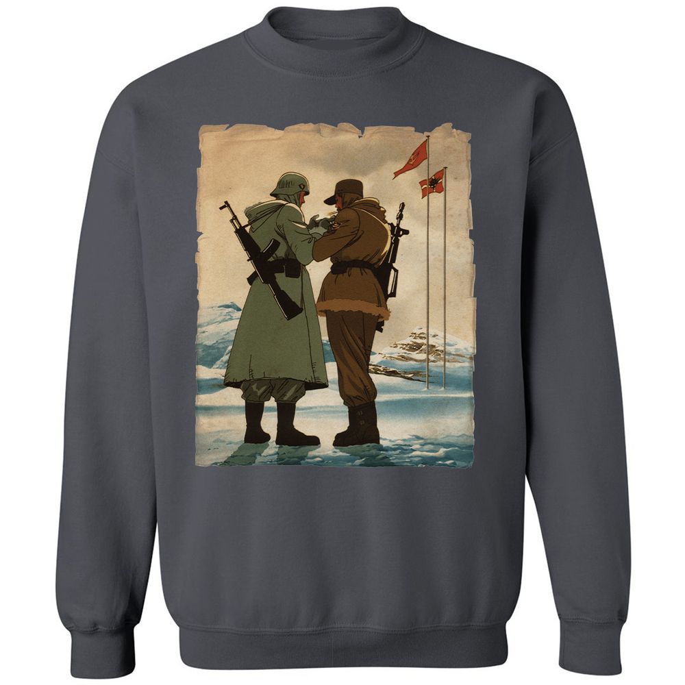 Classic Unisex Sweatshirt - 8E19WP9X - Charcoal - 7