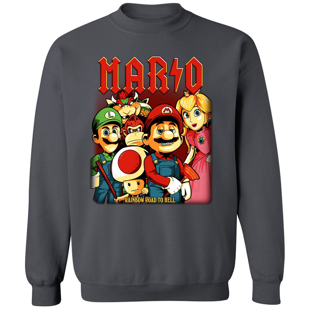 Classic Unisex Sweatshirt - 3N29BR1R - Charcoal - 7