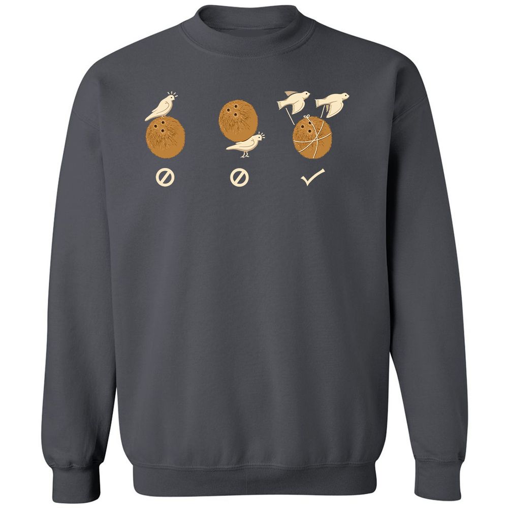 Classic Unisex Sweatshirt - FMVA5VE7 - Charcoal - 7