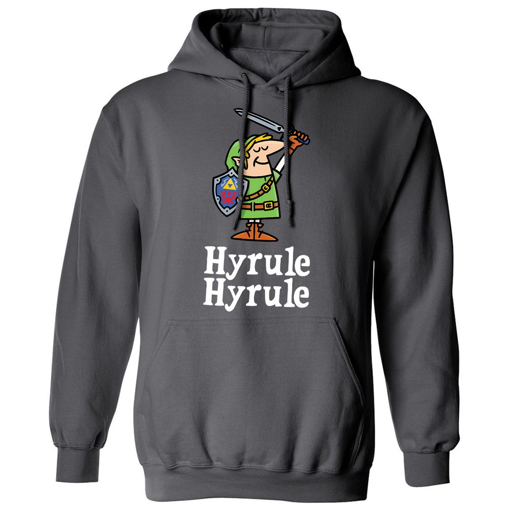 Classic Unisex Hoodie - KUK2PH8C - Charcoal - 7