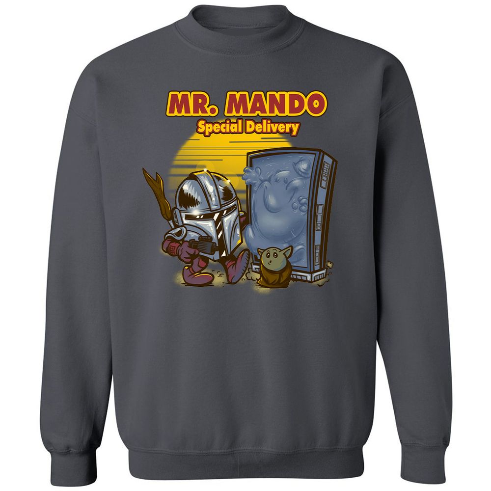 Classic Unisex Sweatshirt - UM8WQPSK - Charcoal - 7