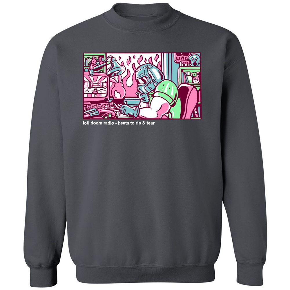 Classic Unisex Sweatshirt - UW24NGFY - Charcoal - 7