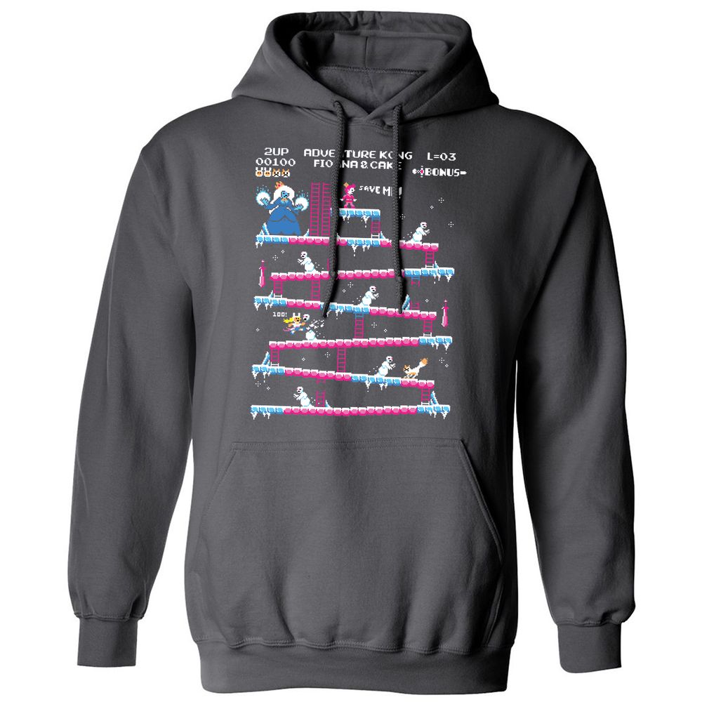 Classic Unisex Hoodie - ZSNCPC64 - Charcoal - 7