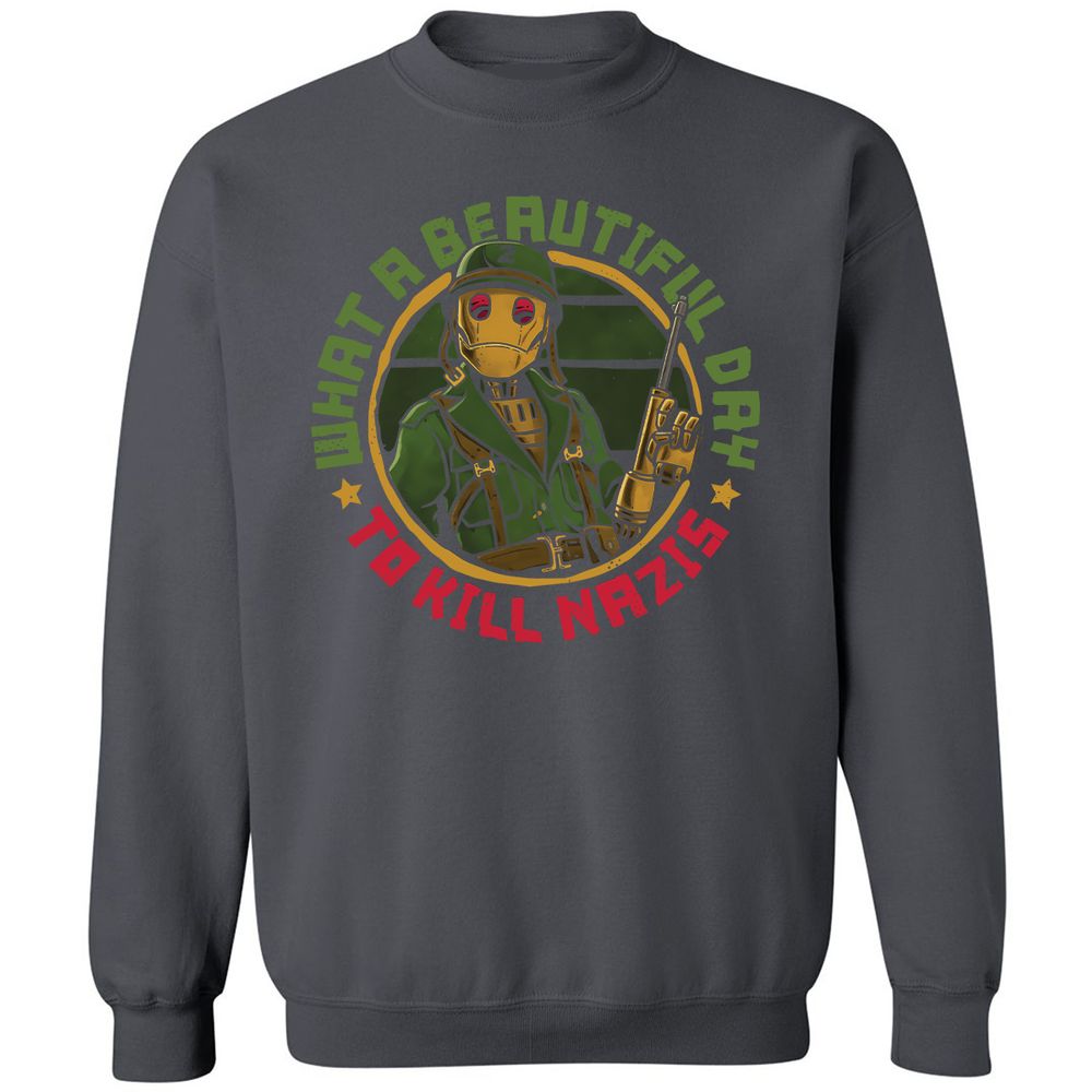 Classic Unisex Sweatshirt - G7X68WJQ - Charcoal - 7