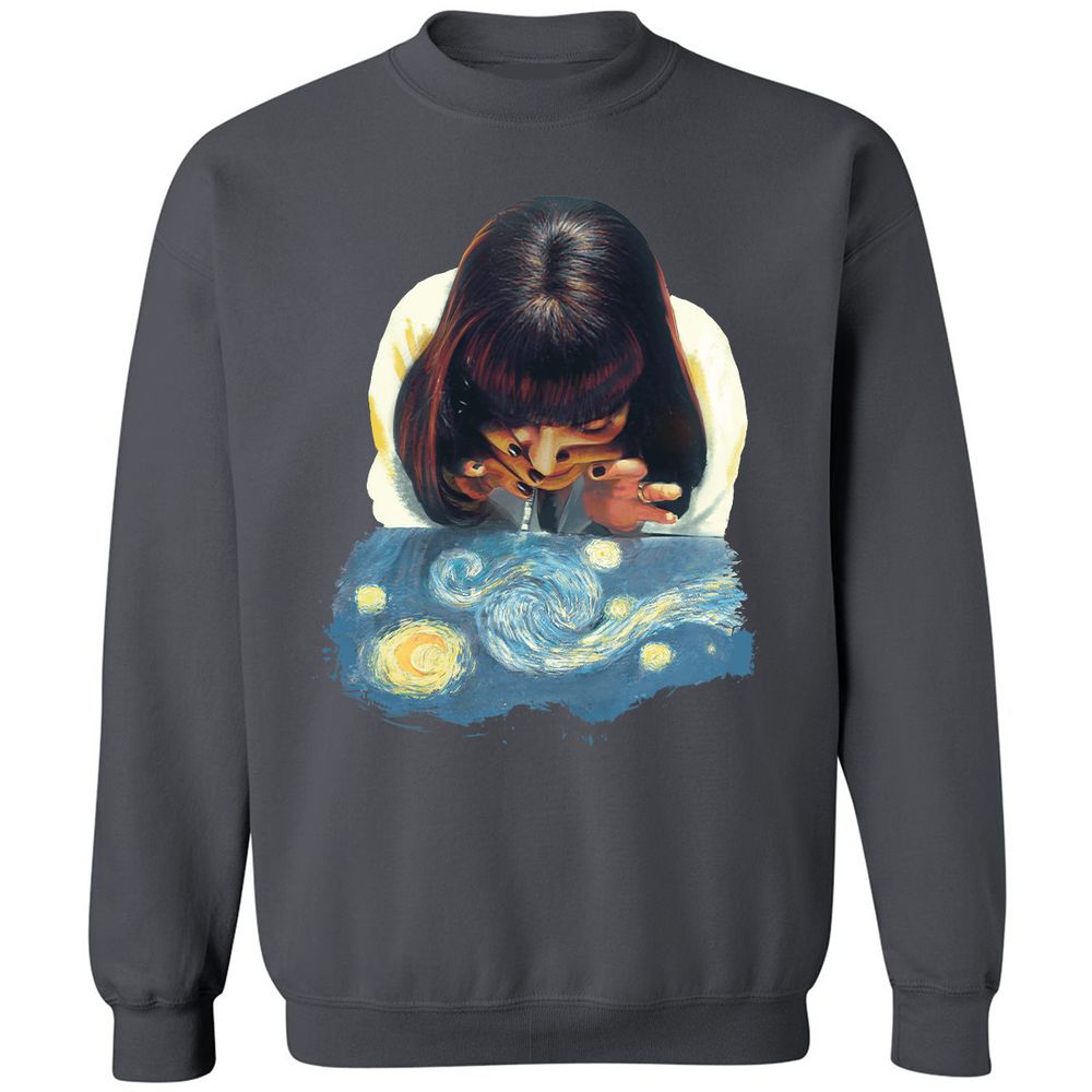 Classic Unisex Sweatshirt - WUQVQ8D1 - Charcoal - 7