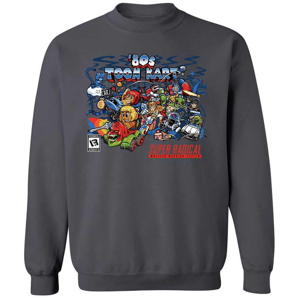 Classic Unisex Sweatshirt - 5VV6UW96 - Charcoal - 7