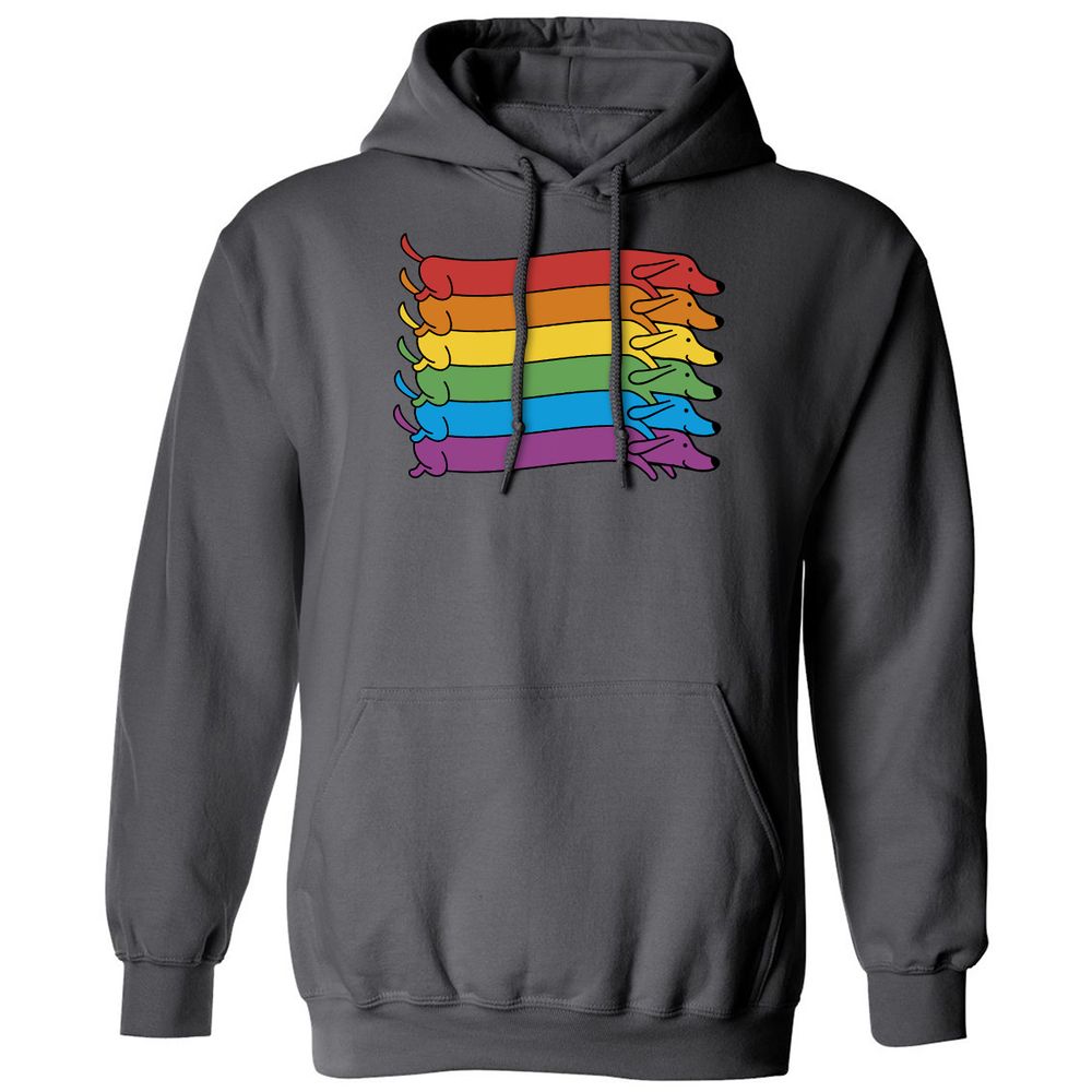 Classic Unisex Hoodie - WS9Y81FA - Charcoal - 7