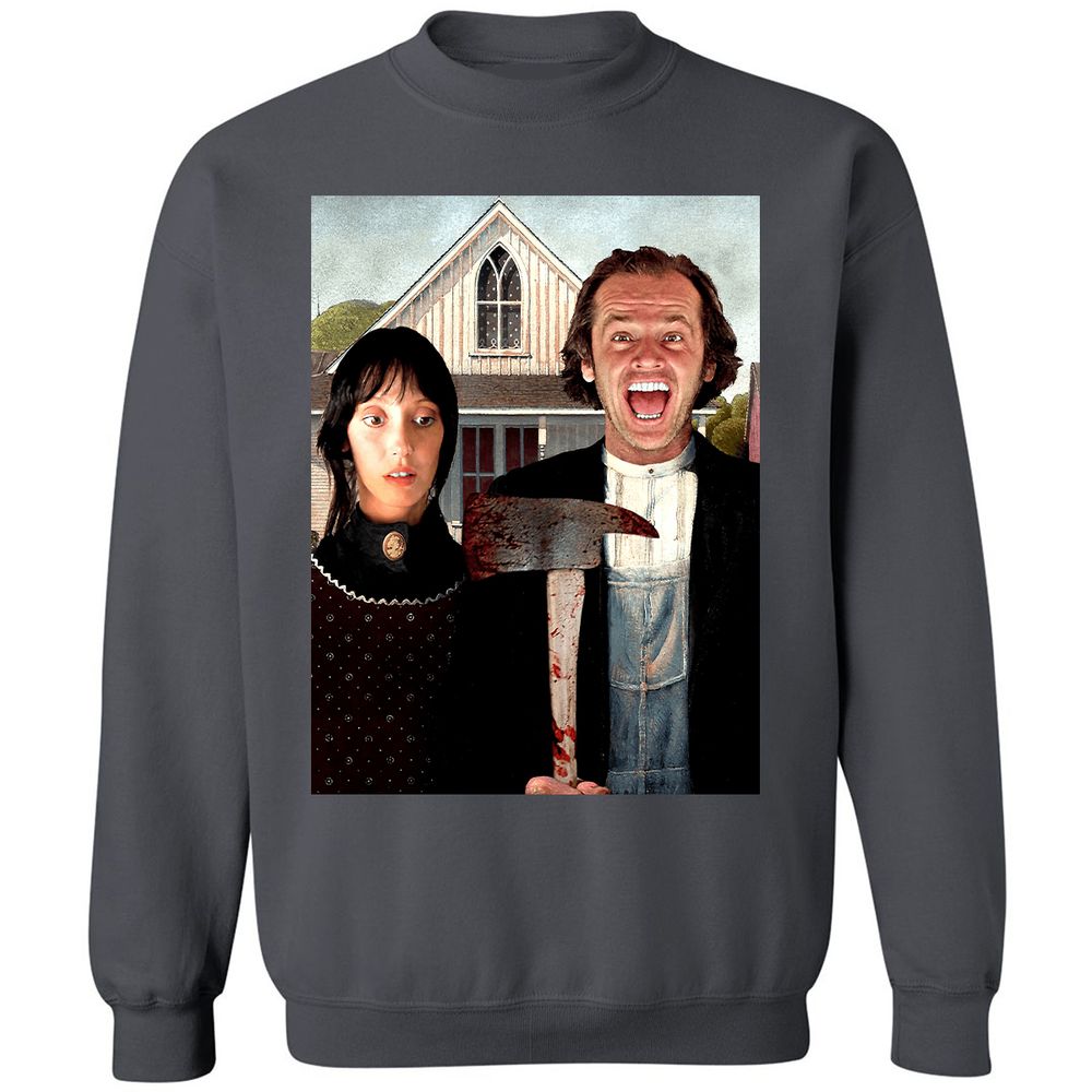 Classic Unisex Sweatshirt - BZVWX239 - Charcoal - 7