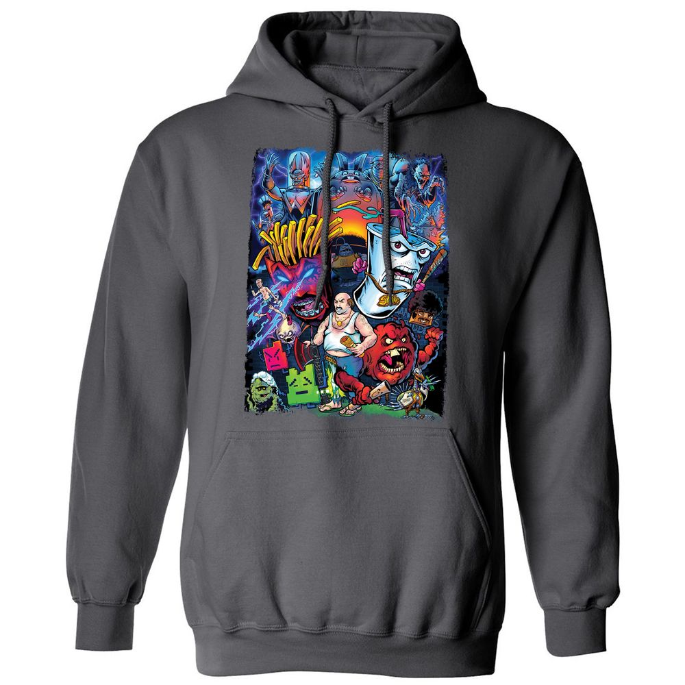 Classic Unisex Hoodie - GUR7VKRJ - Charcoal - 7