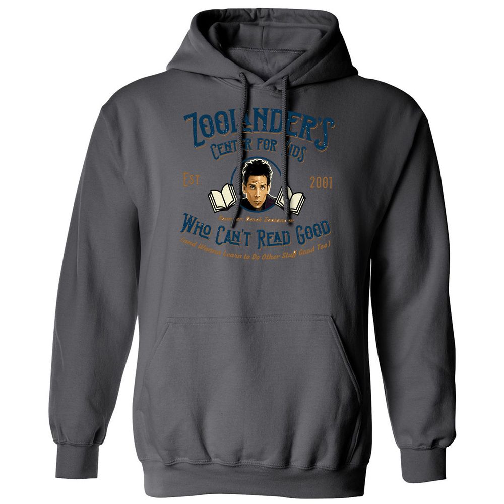 Classic Unisex Hoodie - Q5M2TVYD - Charcoal - 7
