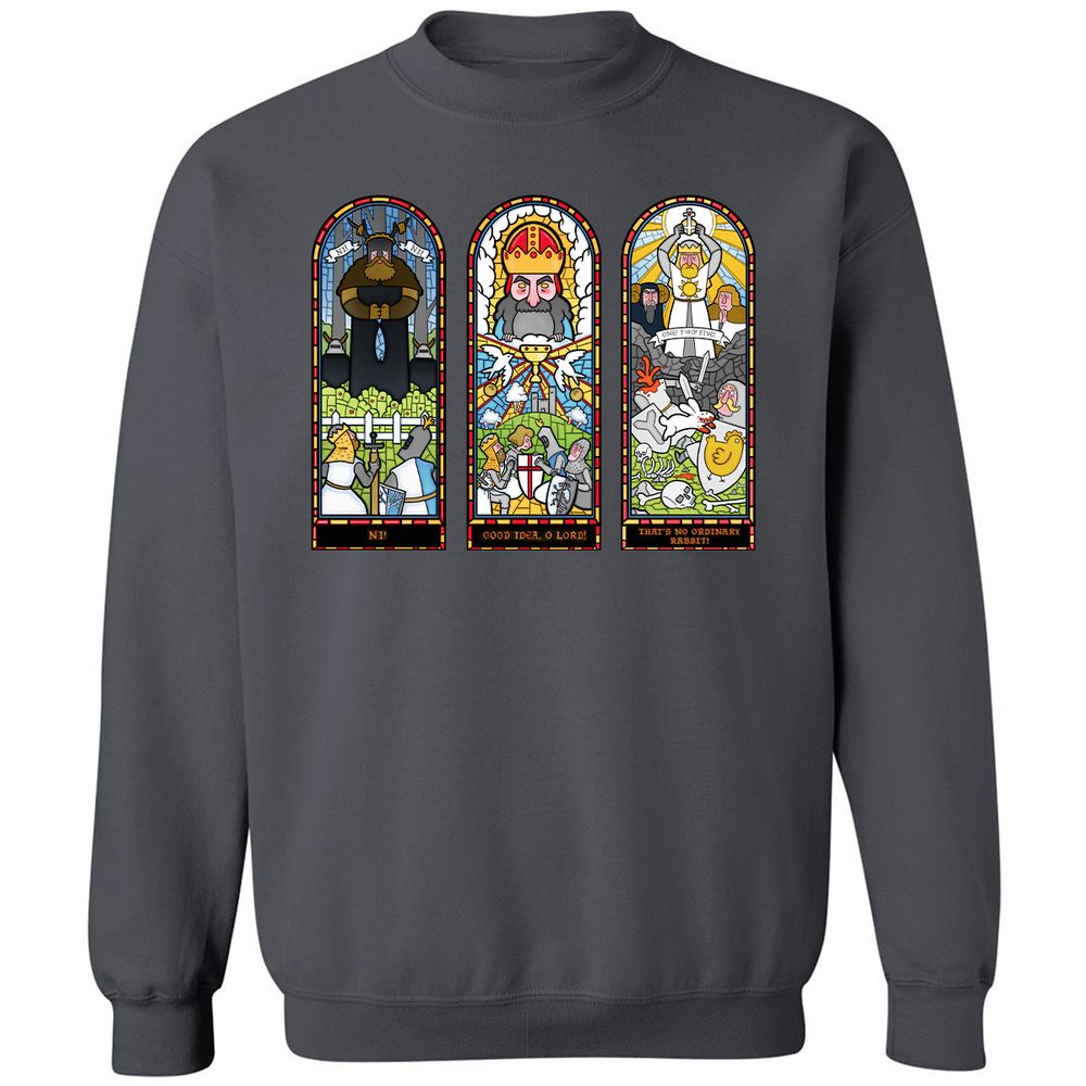 Classic Unisex Sweatshirt - GR69QAHT - Charcoal - 7