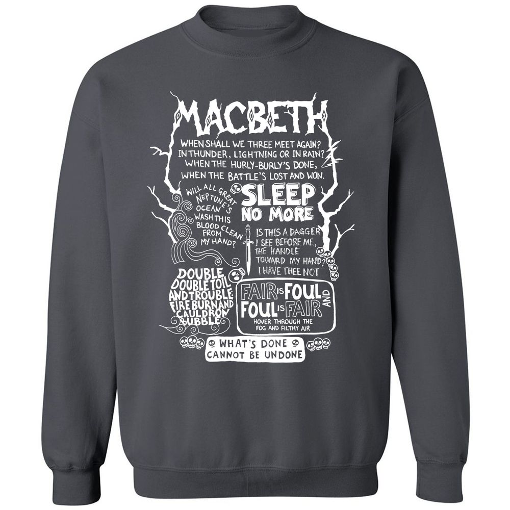 Classic Unisex Sweatshirt - S2UL6EUG - Charcoal - 7