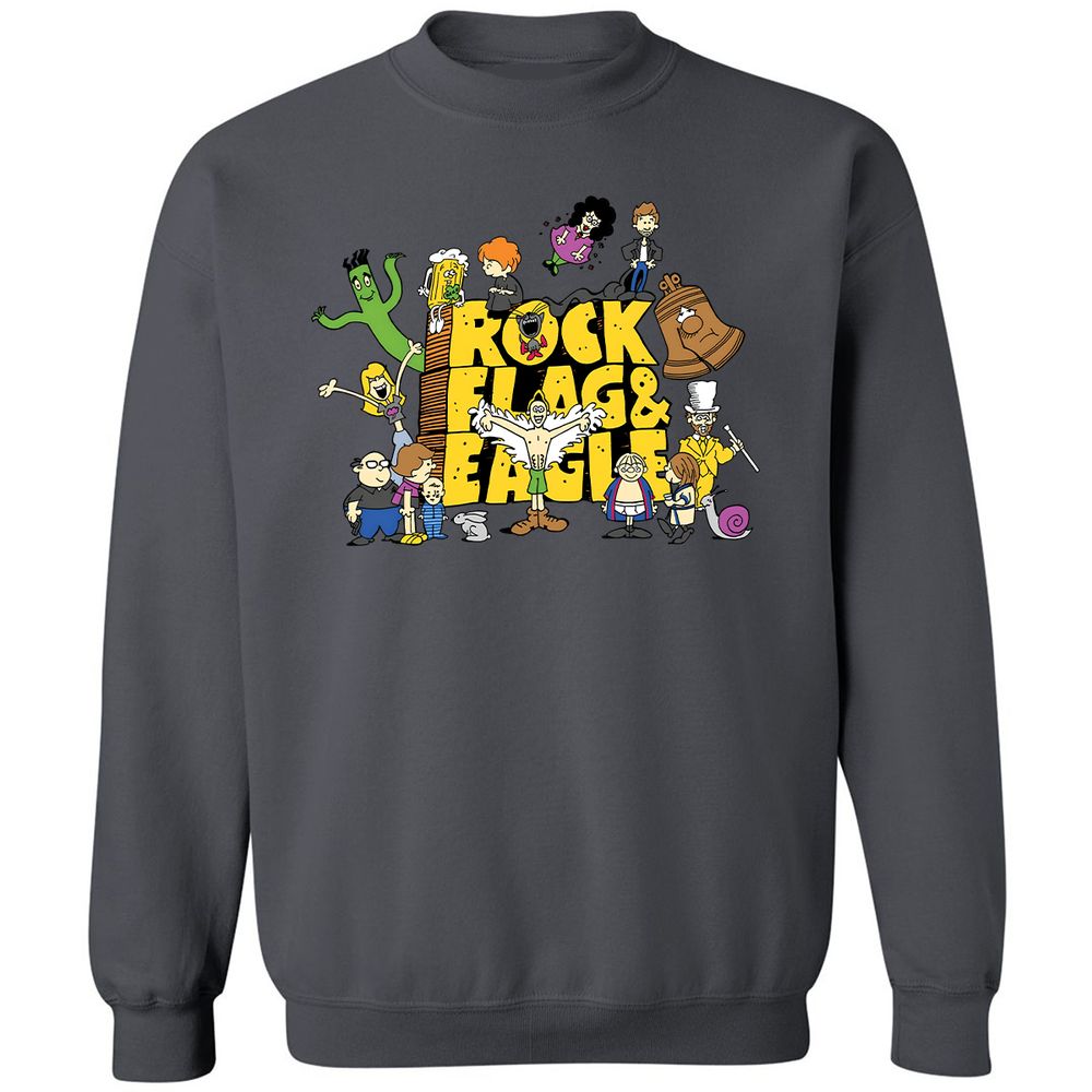 Classic Unisex Sweatshirt - QFHLK66G - Charcoal - 7