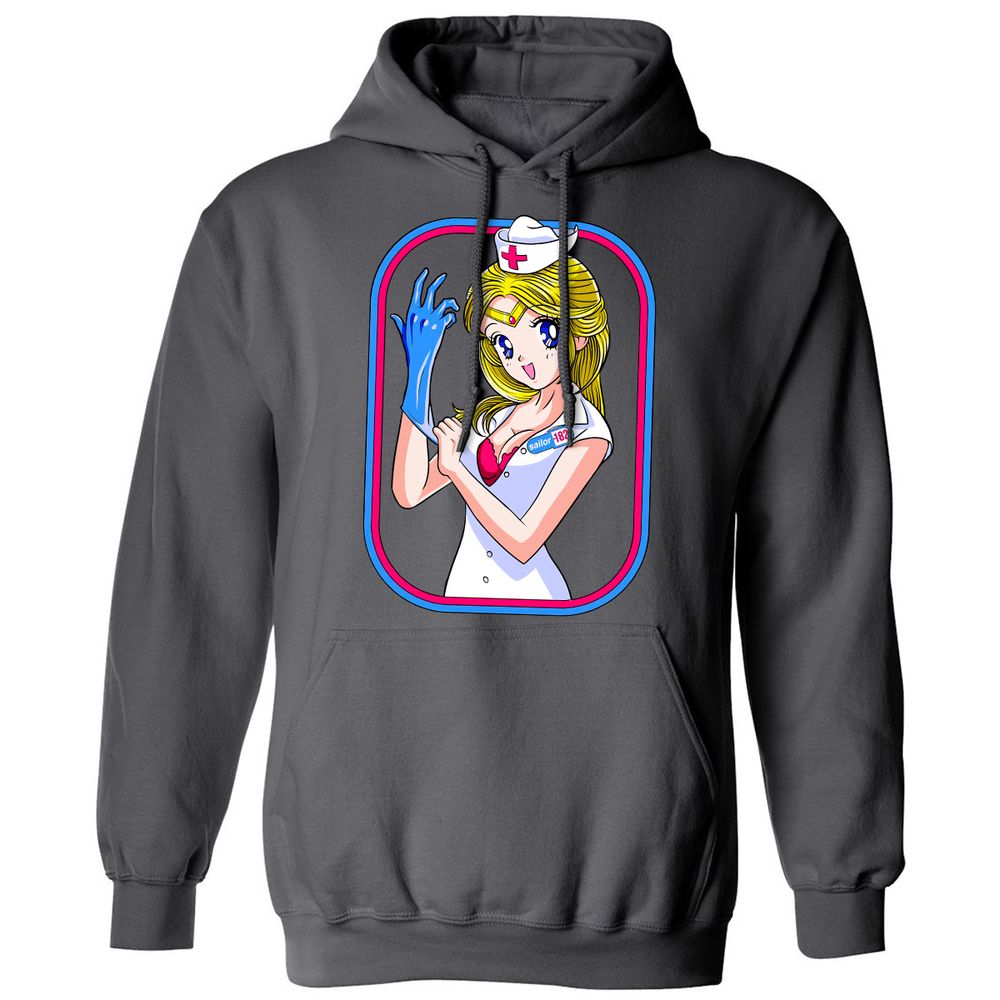 Classic Unisex Hoodie - TTV3SBMQ - Charcoal - 7