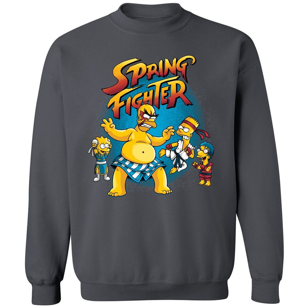 Classic Unisex Sweatshirt - GTW75Z9Y - Charcoal - 7