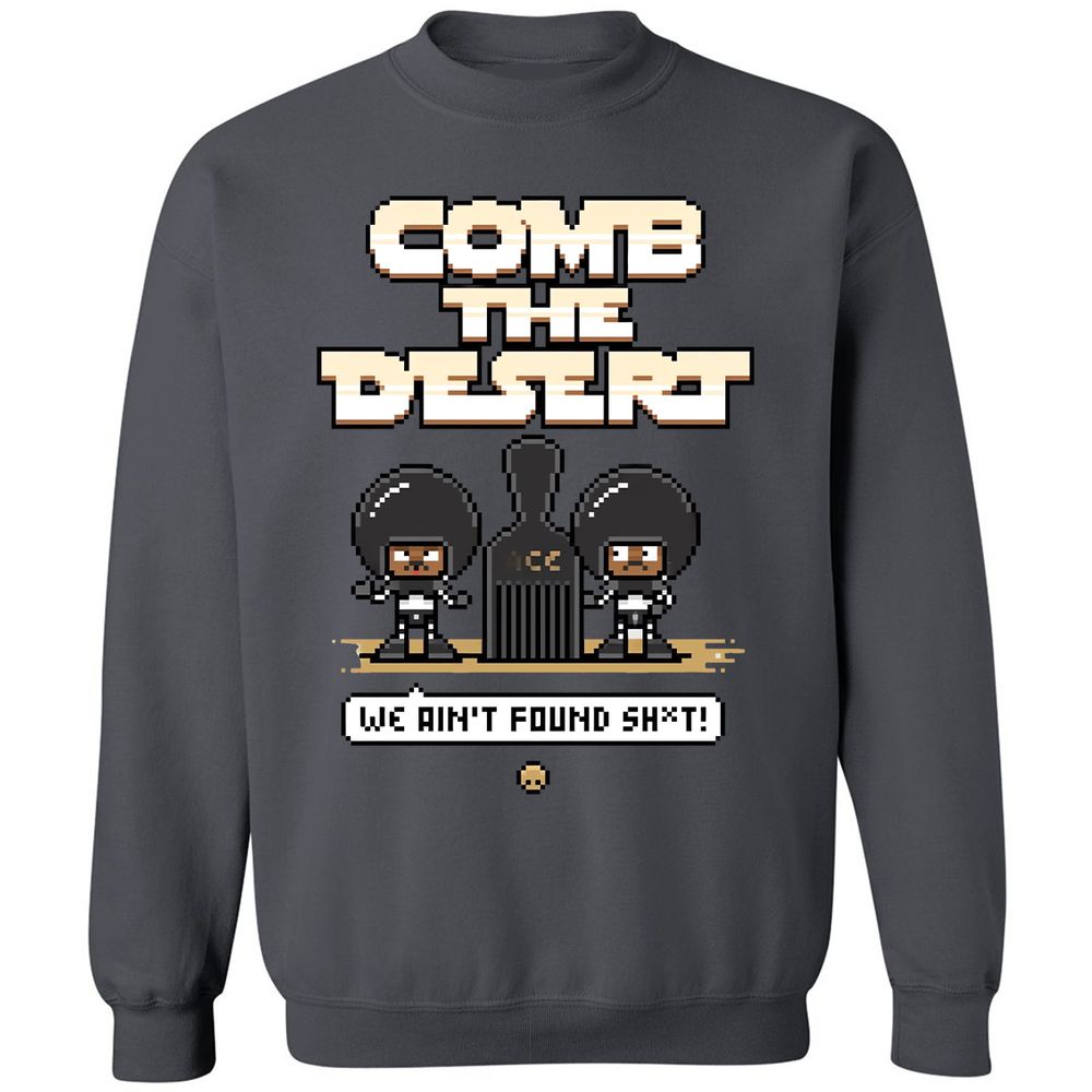 Comb The Desert - Charcoal - 7