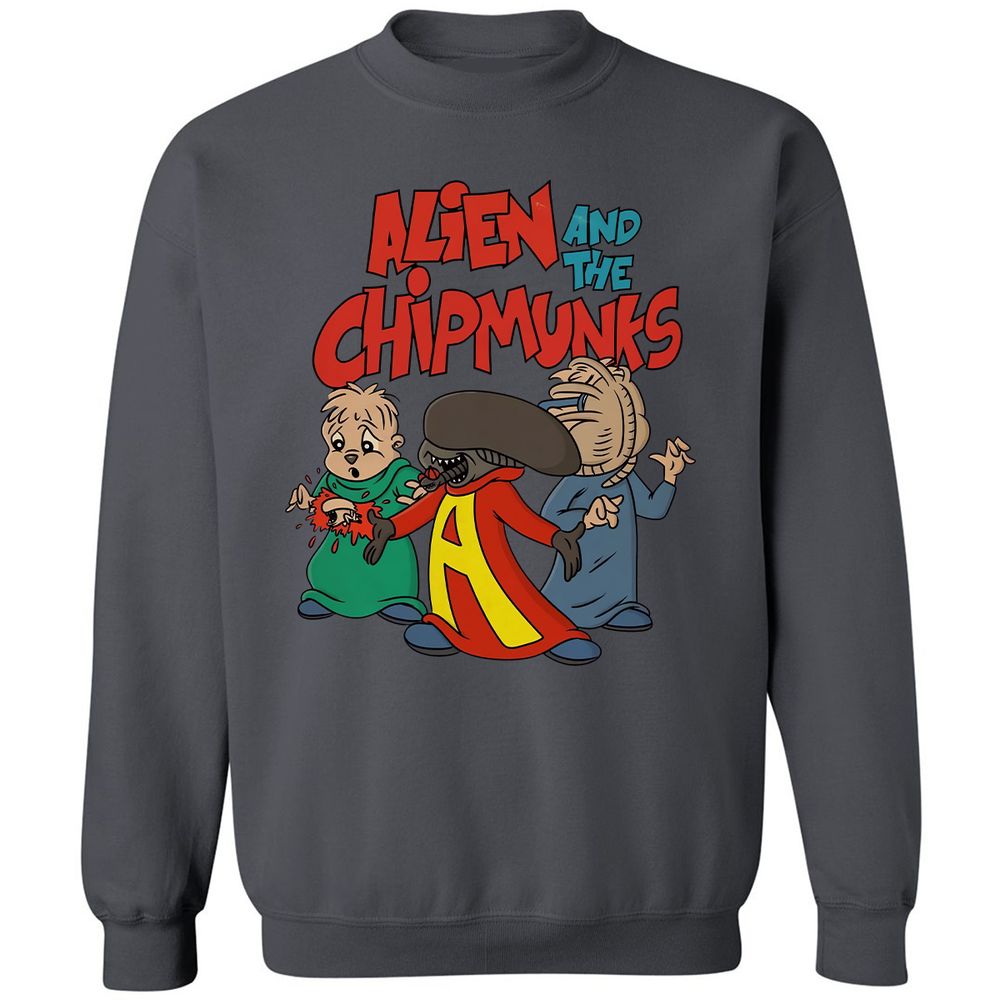 Classic Unisex Sweatshirt - U593A7WU - Charcoal - 7