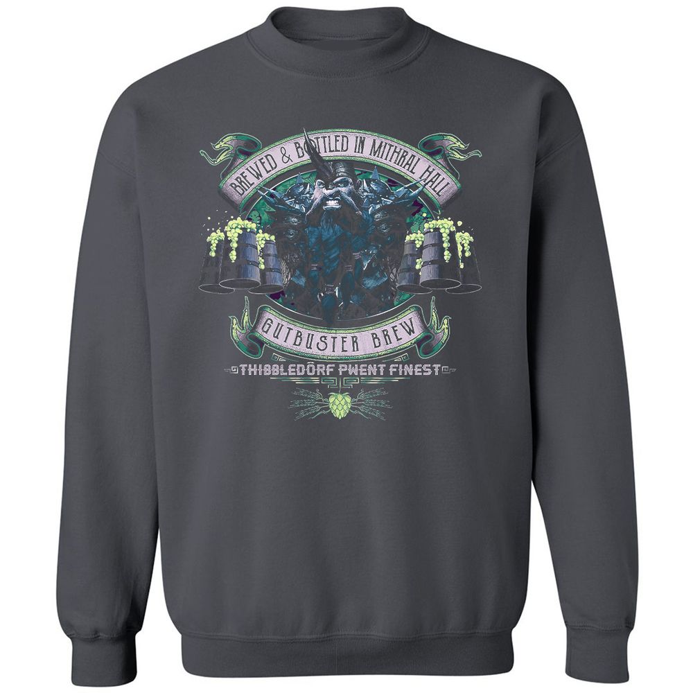 Classic Unisex Sweatshirt - ZN1YQ5TT - Charcoal - 7