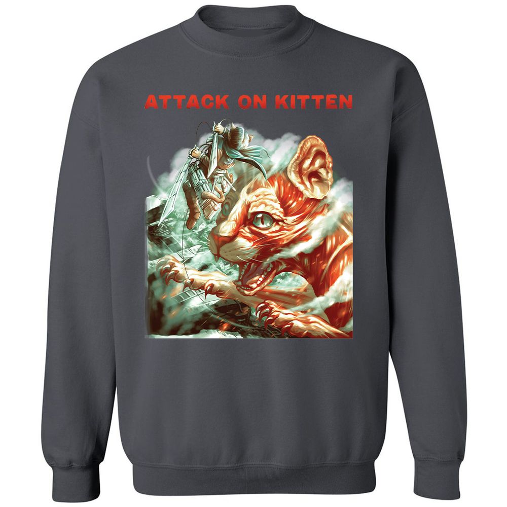 Classic Unisex Sweatshirt - SMXAKSY6 - Charcoal - 7