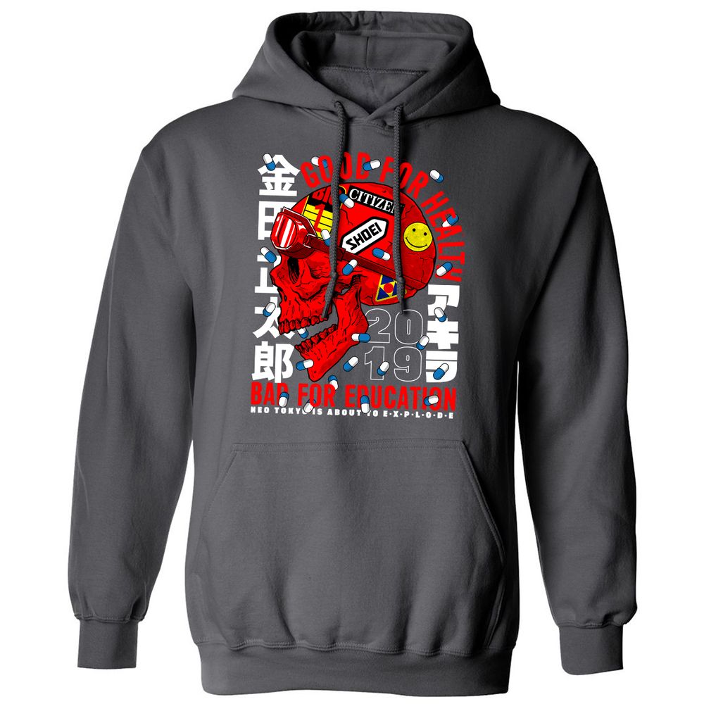 Classic Unisex Hoodie - N2TQ971G - Charcoal - 7