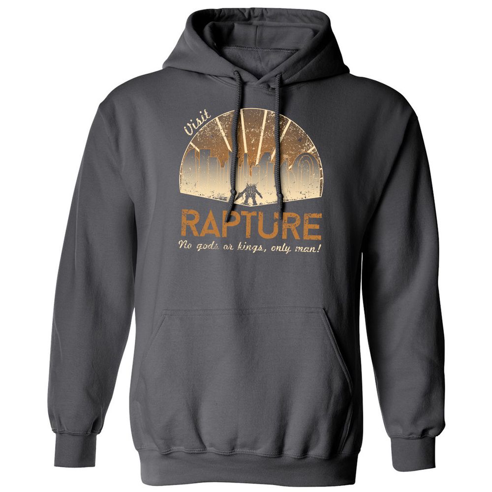 Classic Unisex Hoodie - PUSP7GWX - Charcoal - 7