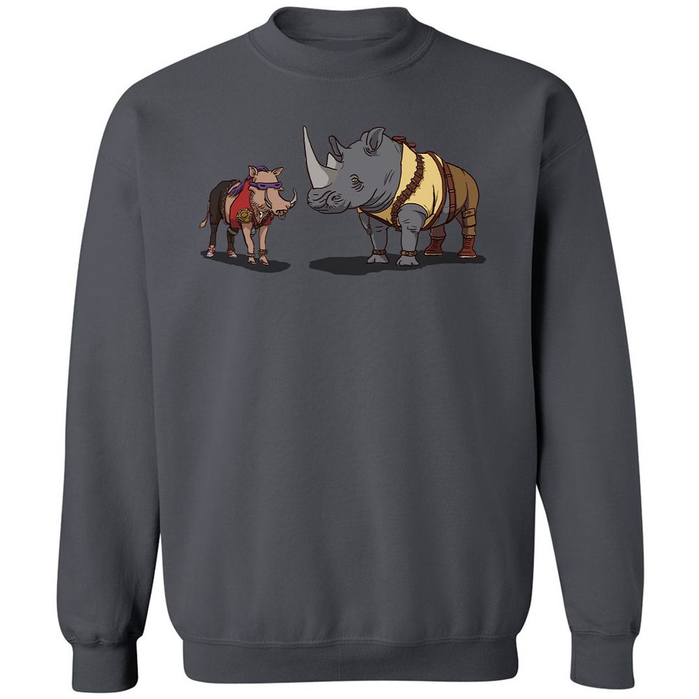 Classic Unisex Sweatshirt - C4J2HZEG - Charcoal - 7