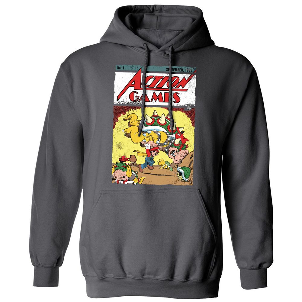 Classic Unisex Hoodie - EN8H8S32 - Charcoal - 7