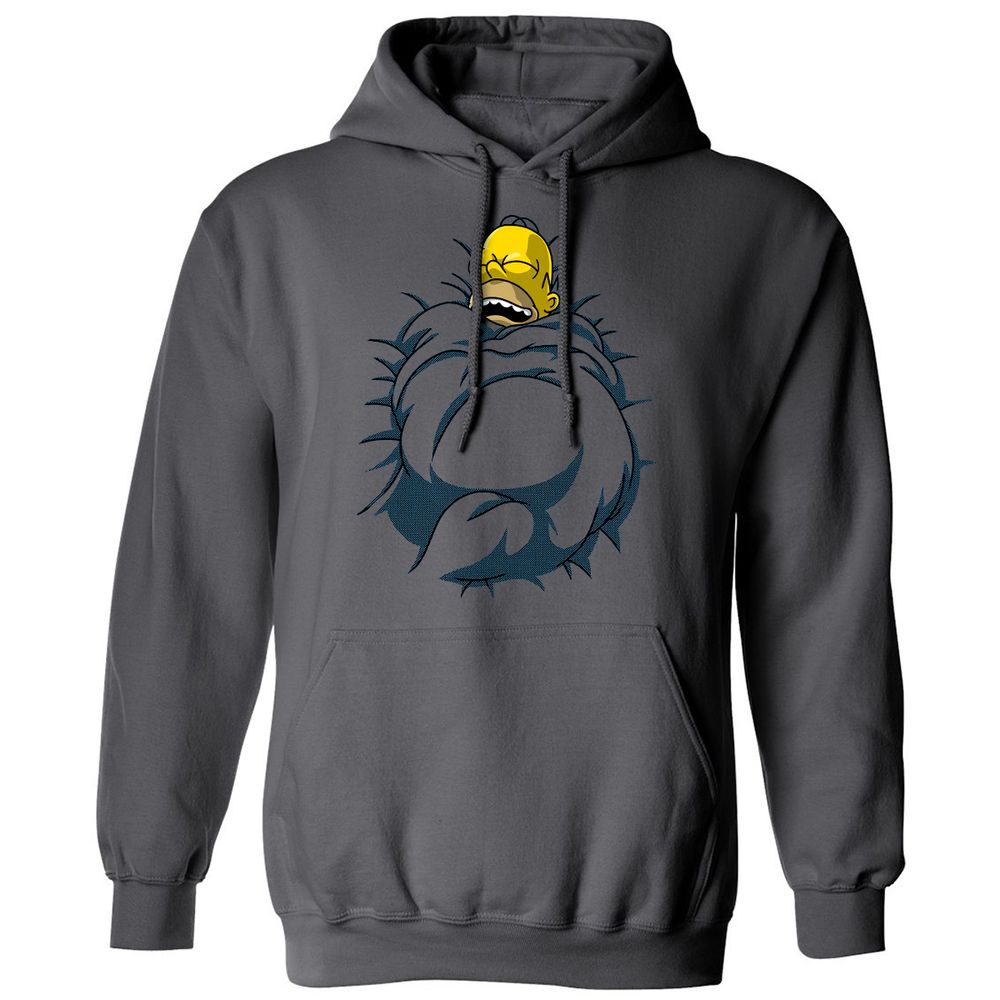 Classic Unisex Hoodie - GZM7D8UU - Charcoal - 7