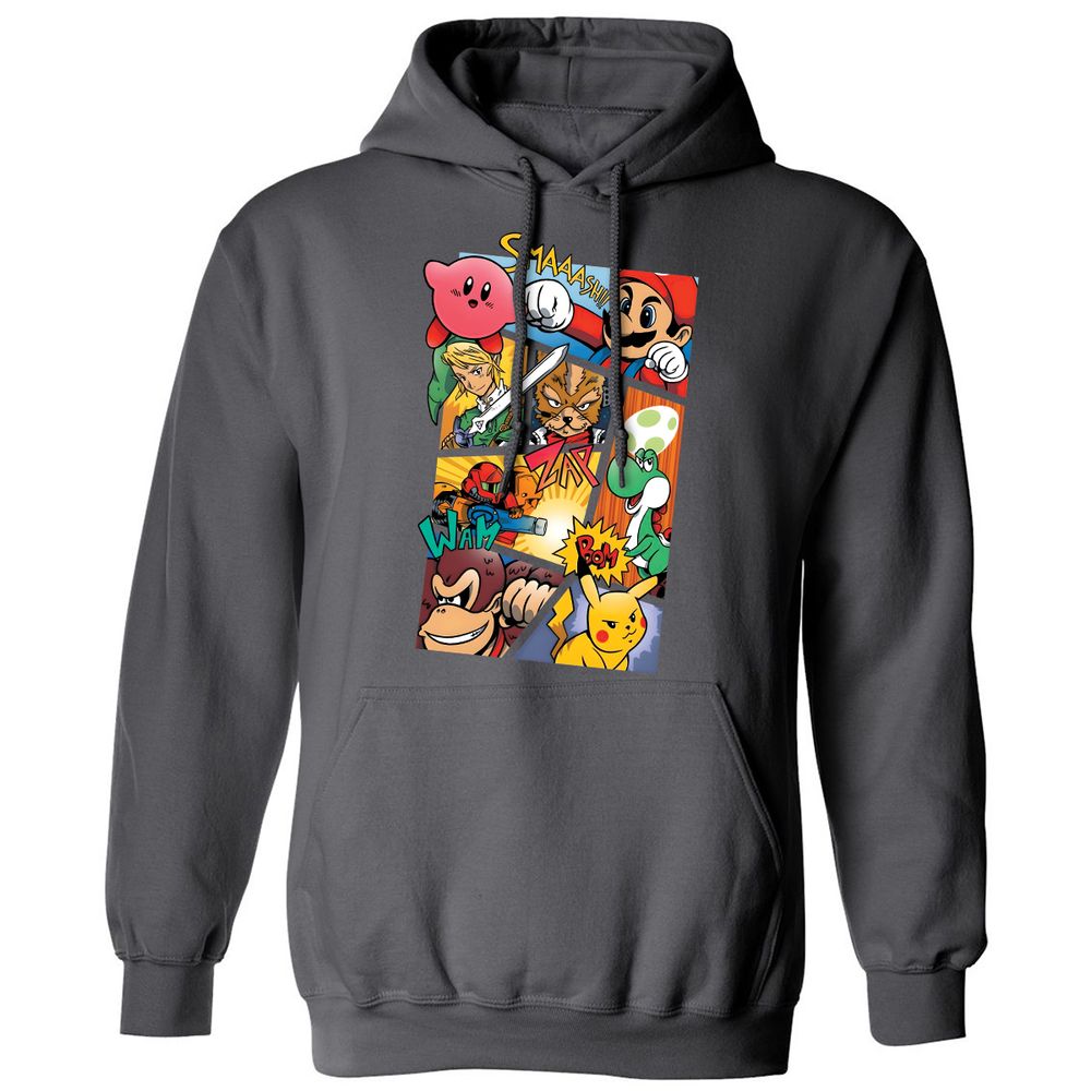 Classic Unisex Hoodie - GRF5GN1L - Charcoal - 7