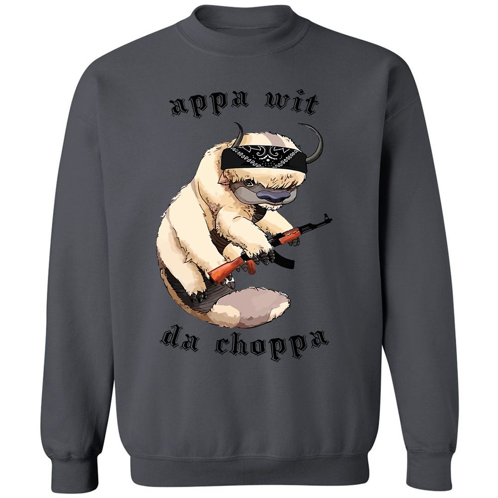 Classic Unisex Sweatshirt - 7F9XK7H8 - Charcoal - 7