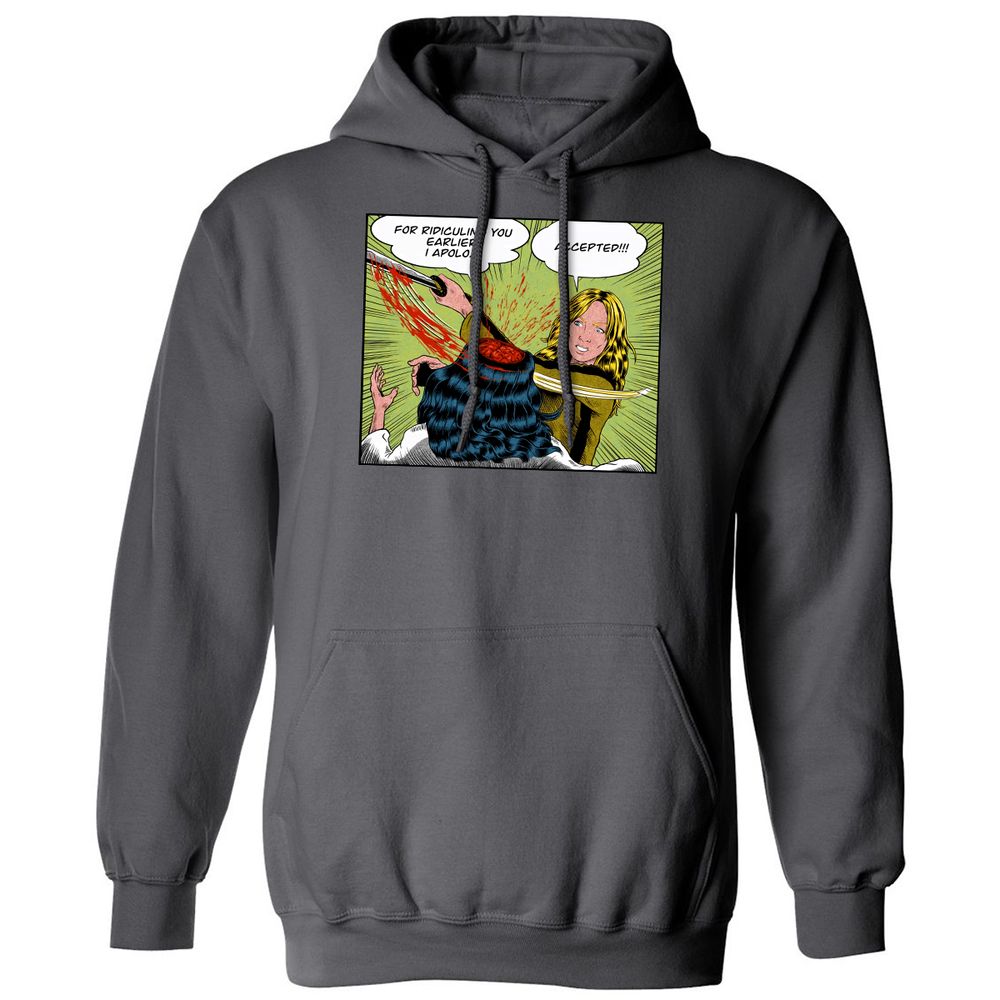 Classic Unisex Hoodie - FNT2553V - Charcoal - 7