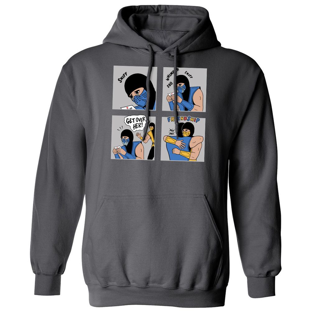 Classic Unisex Hoodie - LPBCG22E - Charcoal - 7