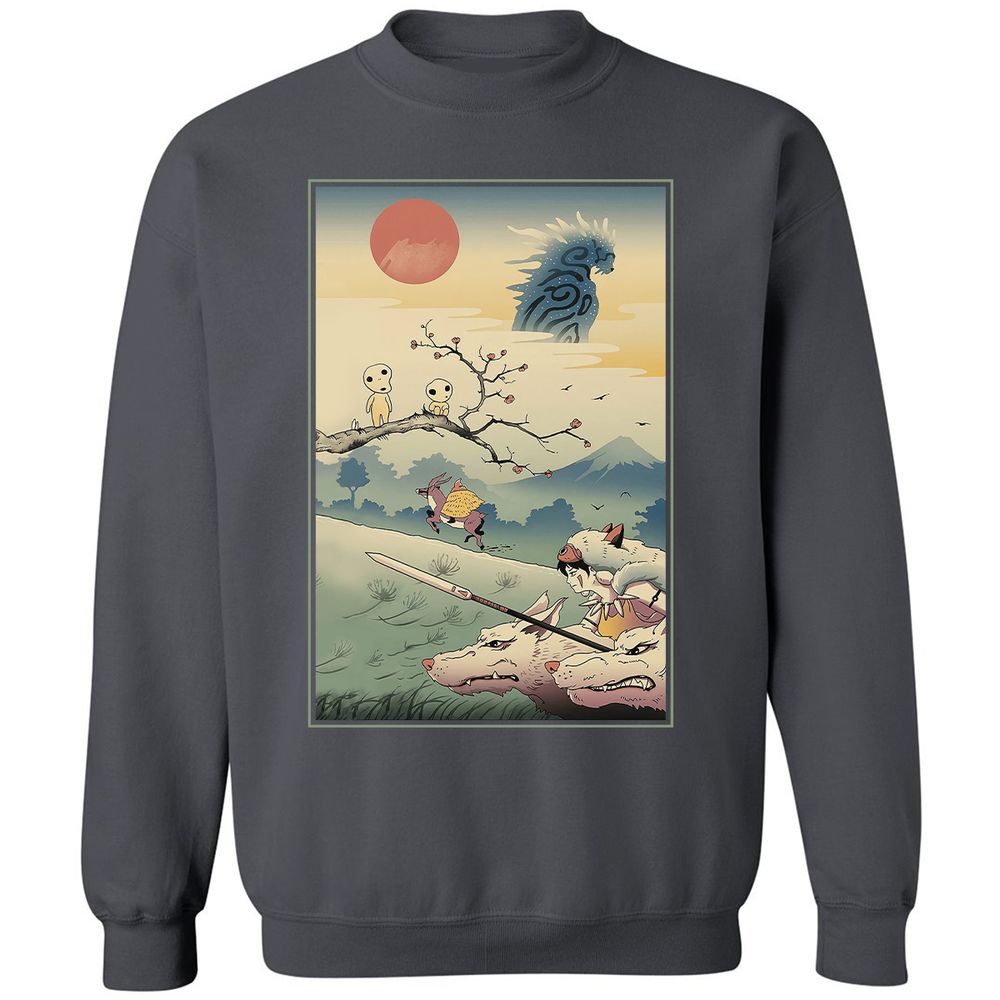 Classic Unisex Sweatshirt - BRJQPRUY - Charcoal - 7