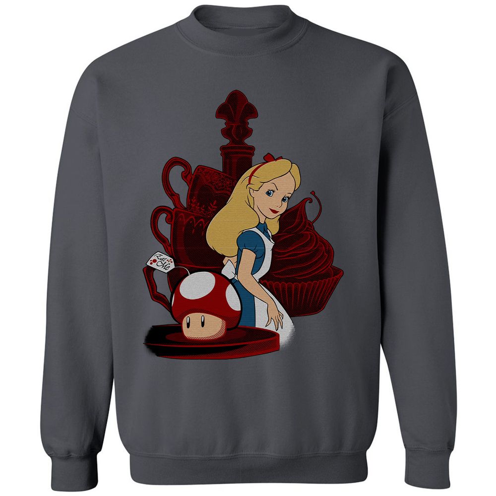Classic Unisex Sweatshirt - 95T4NAAA - Charcoal - 7