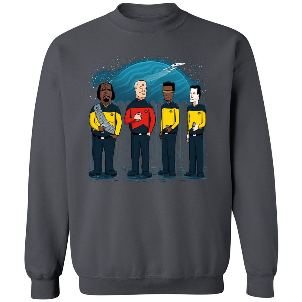 Classic Unisex Sweatshirt - EBF8JKUM - Charcoal - 7