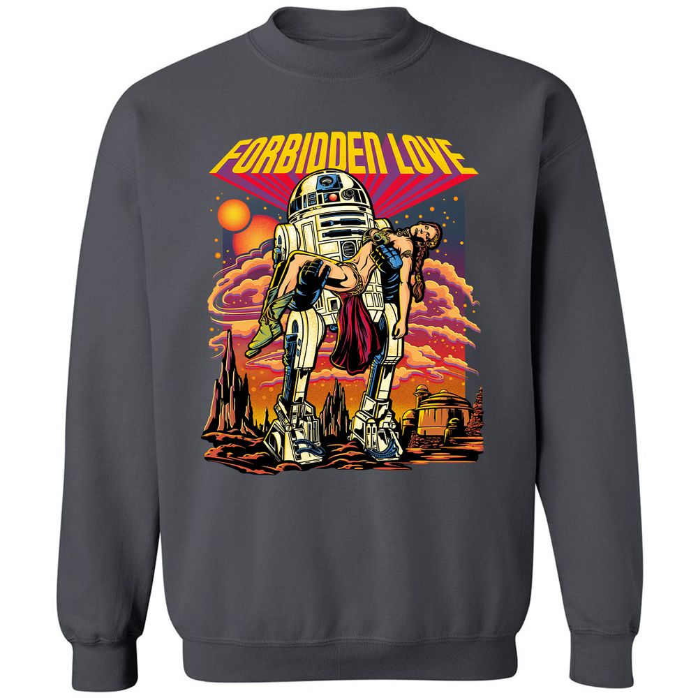 Classic Unisex Sweatshirt - H8X83FYV - Charcoal - 7