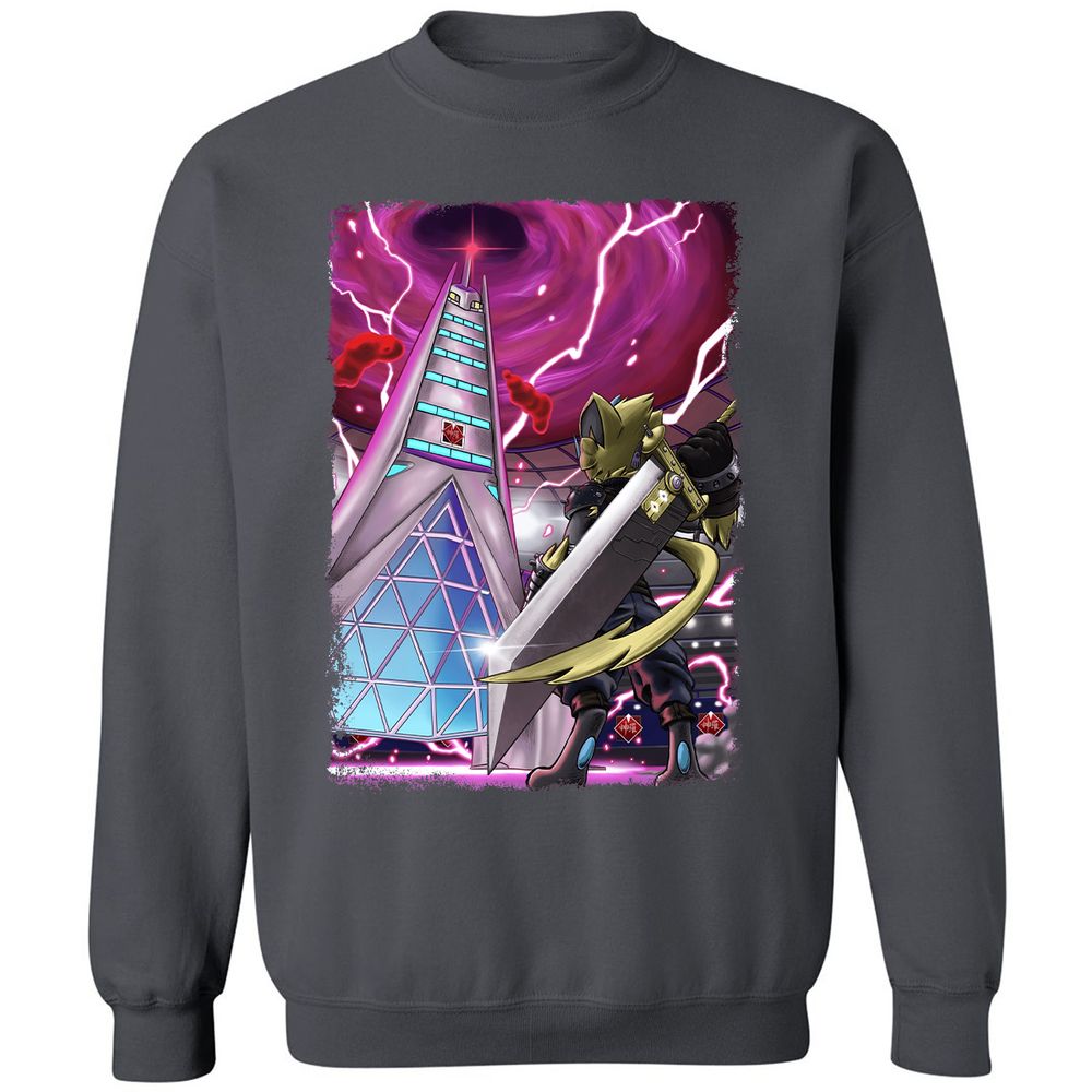 Classic Unisex Sweatshirt - ZJ1RDENL - Charcoal - 7