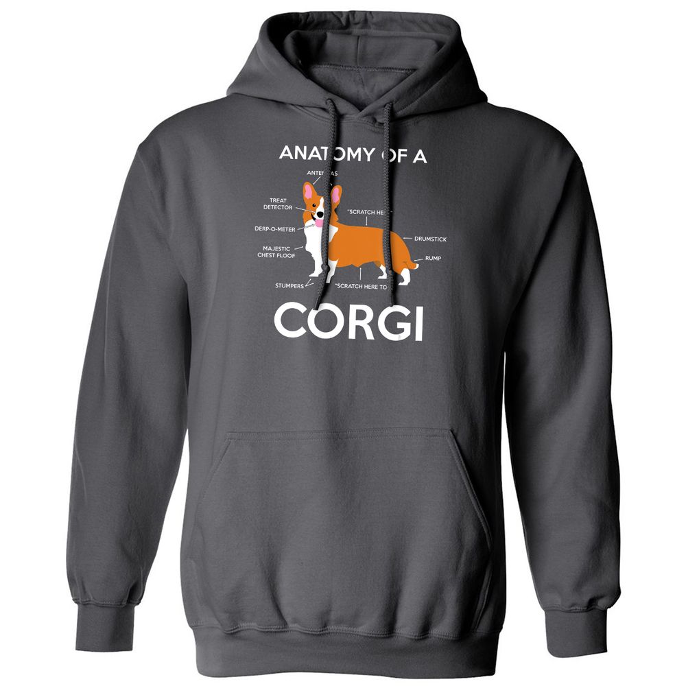 Classic Unisex Hoodie - A619CTBR - Charcoal - 7
