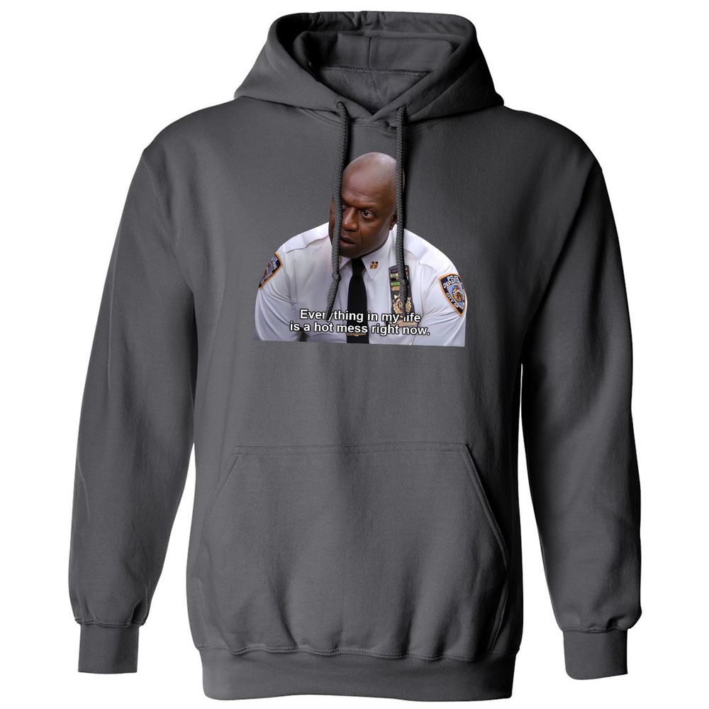 Classic Unisex Hoodie - SLKQNZQH - Charcoal - 7