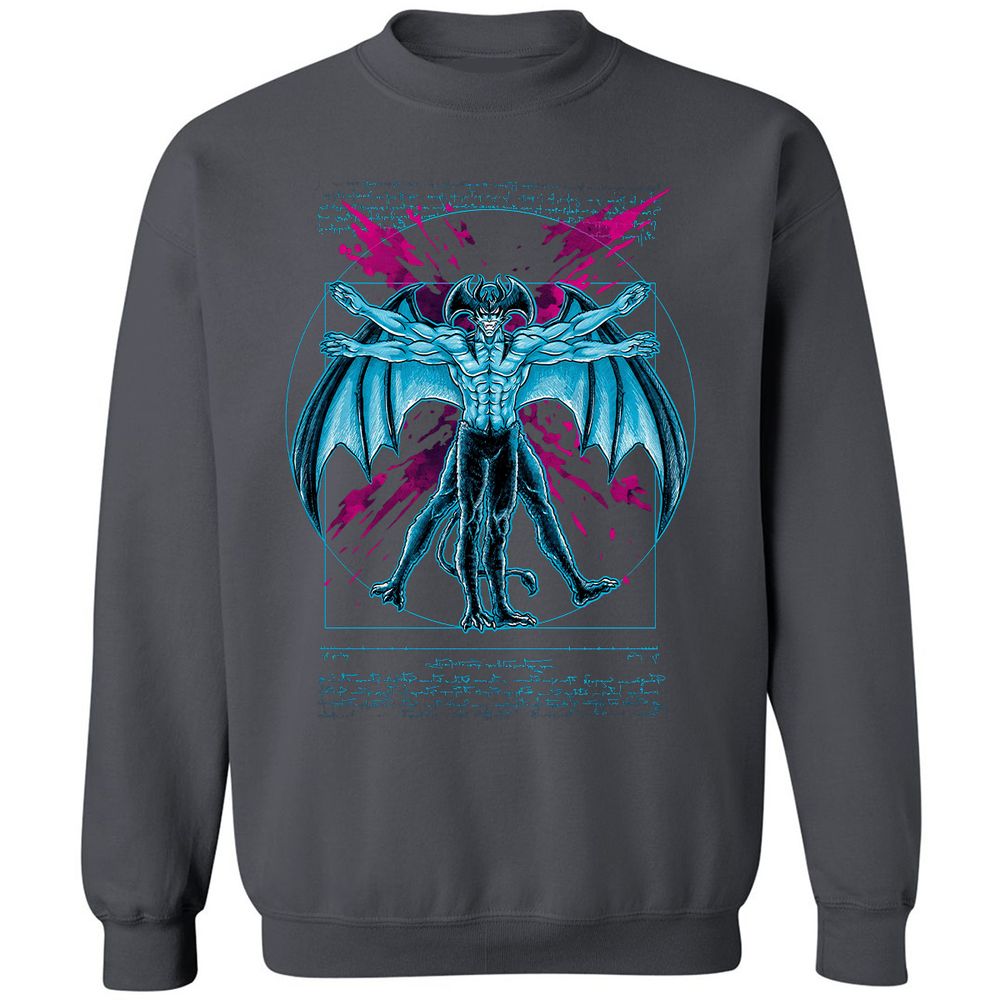 Classic Unisex Sweatshirt - LNDTCCL5 - Charcoal - 7