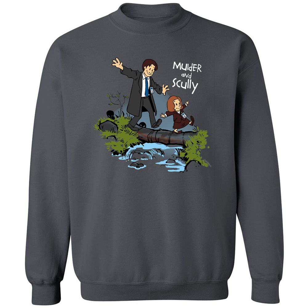 Classic Unisex Sweatshirt - NQ82XYPK - Charcoal - 7