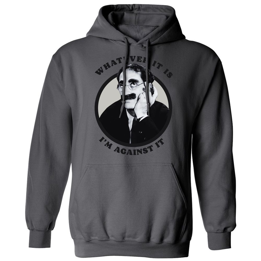 Classic Unisex Hoodie - R6SJNCHQ - Charcoal - 7