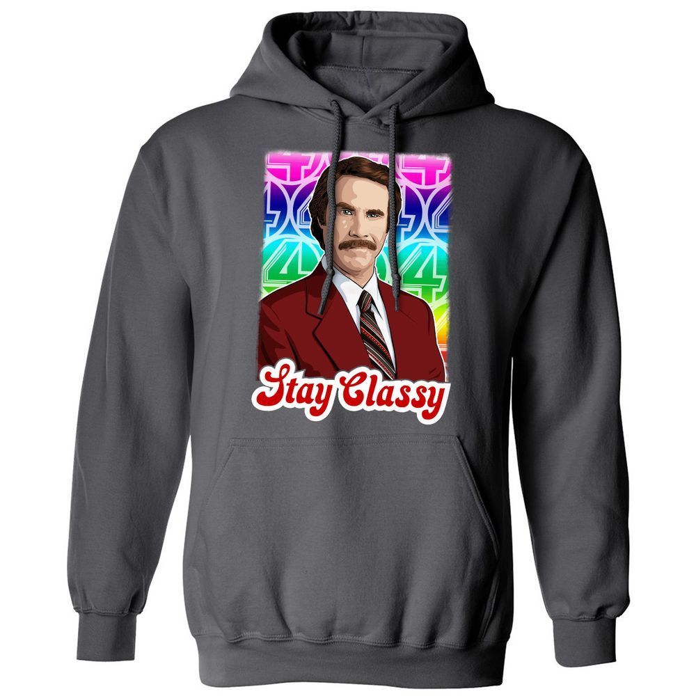 Classic Unisex Hoodie - XVA5S8A4 - Charcoal - 7