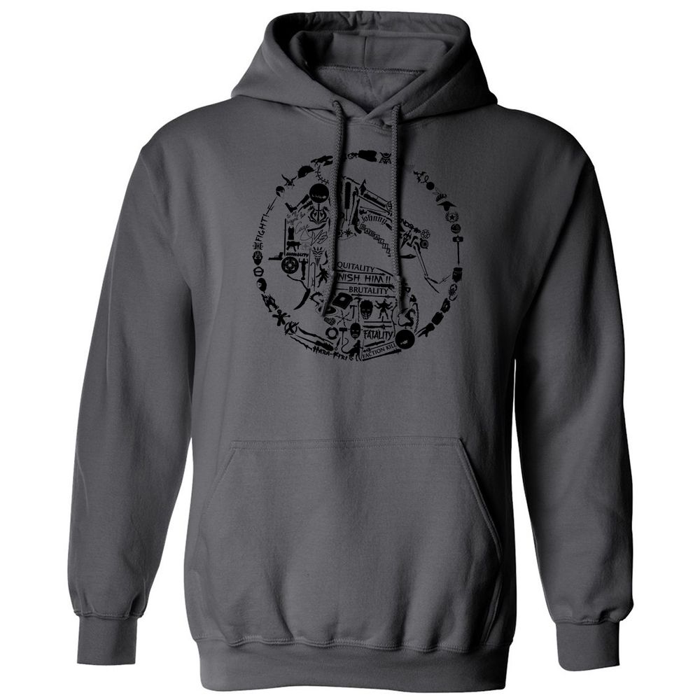 Classic Unisex Hoodie - XPLFBX6X - Charcoal - 7