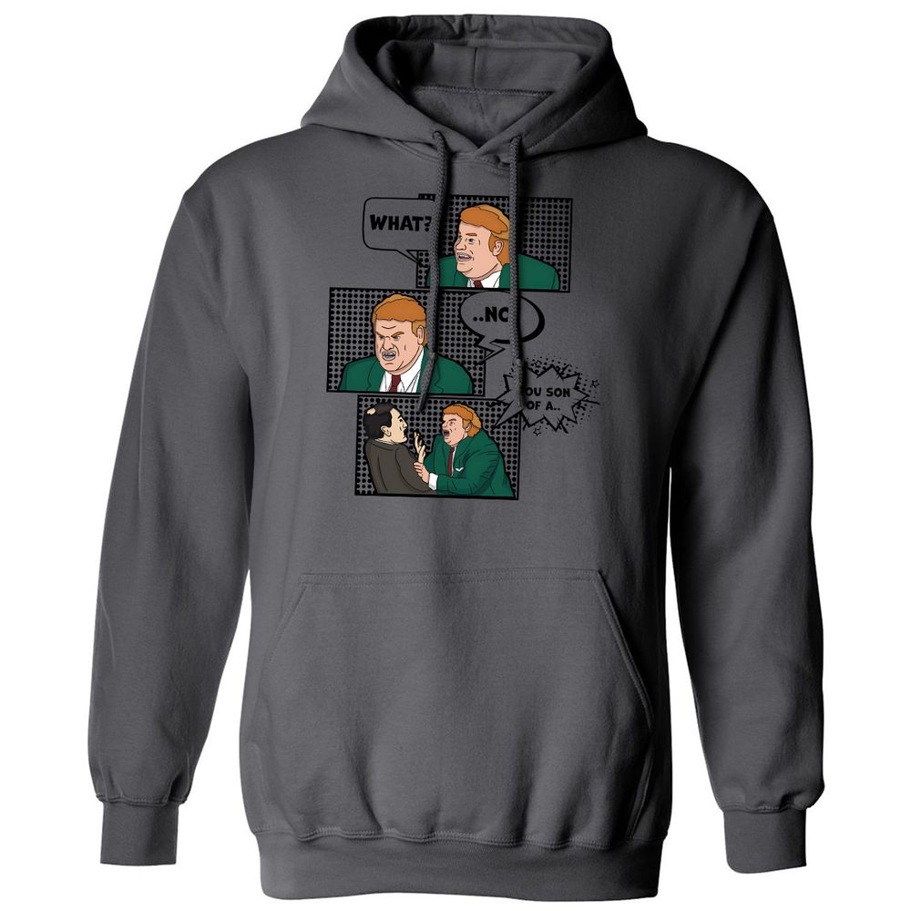 Classic Unisex Hoodie - NQP9W6UW - Charcoal - 7